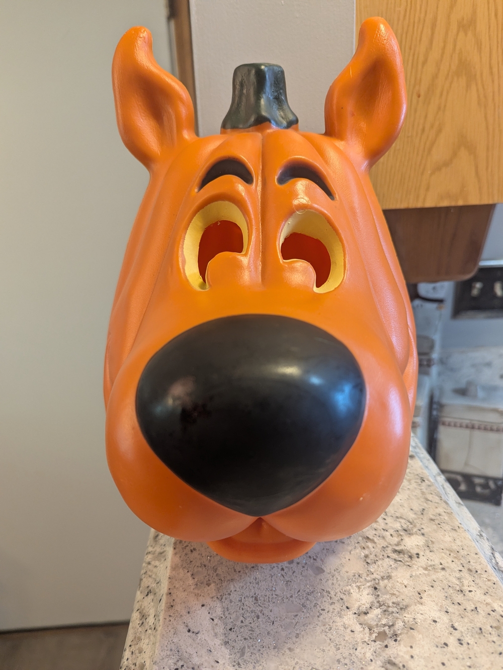 Scooby Doo Halloween Blow Mold Pumpkin Plastic  Jack-O-Lantern BA